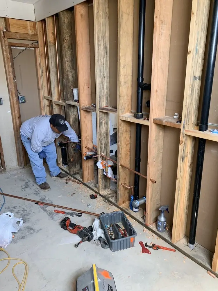 Commercial rough-in plumbing for Commercial Plumbing in Euclid